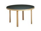 【アルテック/artek / GOODS】のTABLE 91 / 91 テーブル 脚部:ナチュラルラッカー / 天板:ブラックリノリウム|ID: prp329100000009611 ipo3291000000037089437