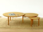 【高野木工/TAKANO MOKKOU / GOODS】のBALLOON LIVING TABLE / バルーン リビングテーブル 90-3枚(ホワイトオーク) |ID: prp329100000009626 ipo3291000000030185218