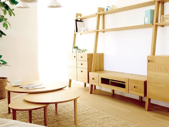 【高野木工/TAKANO MOKKOU / GOODS】のBALLOON LIVING TABLE / バルーン リビングテーブル 90-3枚(ホワイトオーク) 人気、トレンドファッション・服の通販 founy(ファニー) 　テーブル　Table　バルーン　Balloon　送料無料　Free Shipping　ホーム・キャンプ・アウトドア・お取り寄せ　Home,Garden,Outdoor,Camping Gear　家具・インテリア　Home Furniture & Interior. Stylish & Functional Living Spaces　テーブル　Table　ローテーブル・センターテーブル　Low Table/Center Table　other-3|ID: prp329100000009626 ipo3291000000031531499