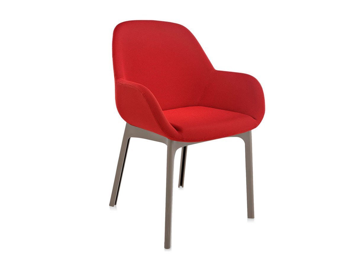 【カルテル/Kartell / GOODS】のCLAP / クラップ インテリア・キッズ・メンズ・レディースファッション・服の通販 founy(ファニー) 　送料無料　Free Shipping　エレガント 上品　Elegant　ファブリック　Fabric　フレーム　Flame　ホーム・キャンプ・アウトドア・お取り寄せ　Home,Garden,Outdoor,Camping Gear　家具・インテリア　Furniture　チェア・椅子　Chair　ダイニングチェア　Dining Chair　張地:レッド、脚部トータス|ID: prp329100000009636 ipo3291000000030244339