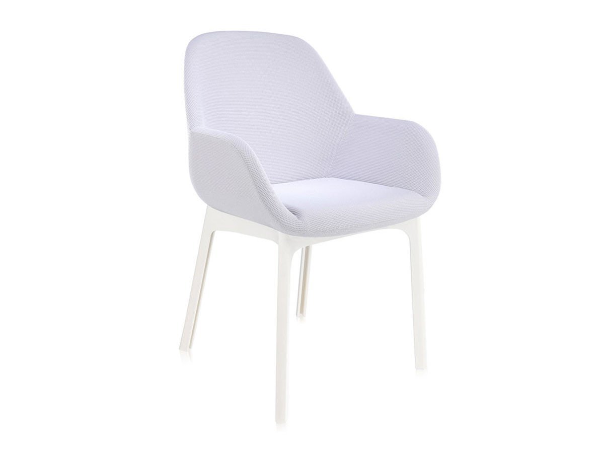 【カルテル/Kartell / GOODS】のCLAP / クラップ インテリア・キッズ・メンズ・レディースファッション・服の通販 founy(ファニー) 　送料無料　Free Shipping　エレガント 上品　Elegant　ファブリック　Fabric, Textile　フレーム　Frame, Outline　ホーム・キャンプ・アウトドア・お取り寄せ　Home Living / Home & Lifestyle / Camping Gear / Outdoor Camping　家具・インテリア　Home Furniture & Interior. Stylish & Functional Living Spaces　チェア・椅子　Seating & Chairs　ダイニングチェア・木製チェア　Dining Chairs　張地:ライトグレイ、脚部ホワイト|ID: prp329100000009636 ipo3291000000036801177
