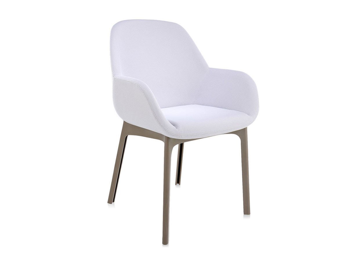 【カルテル/Kartell / GOODS】のCLAP / クラップ インテリア・キッズ・メンズ・レディースファッション・服の通販 founy(ファニー) 　送料無料　Free Shipping　エレガント 上品　Elegant　ファブリック　Fabric, Textile　フレーム　Frame, Outline　ホーム・キャンプ・アウトドア・お取り寄せ　Home Living / Home & Lifestyle / Camping Gear / Outdoor Camping　家具・インテリア　Home Furniture & Interior. Stylish & Functional Living Spaces　チェア・椅子　Seating & Chairs　ダイニングチェア・木製チェア　Dining Chairs　張地:ライトグレイ、脚部トータス|ID: prp329100000009636 ipo3291000000036801183