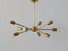 【アクメファニチャー /ACME Furniture / GOODS】のSOLID BRASS LAMP 9ARM / ソリッド ブラスランプ 9アーム ゴールド|ID: prp329100000009647 ipo3291000000035137209