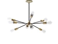 【アクメファニチャー /ACME Furniture / GOODS】のSOLID BRASS LAMP 9ARM / ソリッド ブラスランプ 9アーム 人気、トレンドファッション・服の通販 founy(ファニー) 送料無料 Free Shipping フォルム Silhouette, Form ヴィンテージ Vintage Style ホーム・キャンプ・アウトドア・お取り寄せ Home Living / Home & Lifestyle / Camping Gear / Outdoor Camping 家具・インテリア Home Furniture & Interior. Stylish & Functional Living Spaces ライト・照明 Lamps & Lighting Fixtures シーリングライト・天井照明 Ceiling Light / Flush Mount Light |ID:prp329100000009647