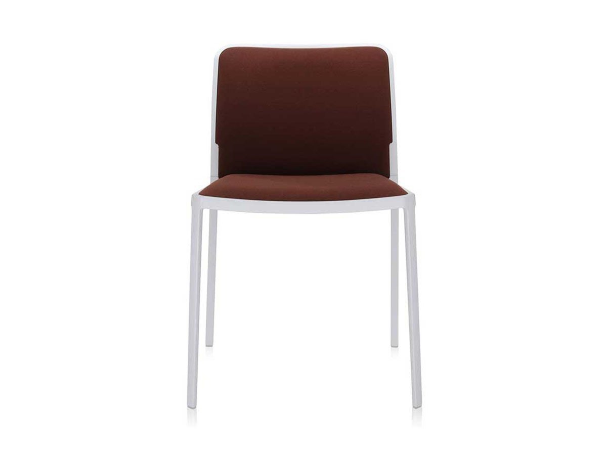 【カルテル/Kartell / GOODS】のAUDREY SOFT / オードリーソフト トレヴィラ(ホワイトフレーム) インテリア・キッズ・メンズ・レディースファッション・服の通販 founy(ファニー) 　送料無料　Free Shipping　ファブリック　Fabric　フレーム　Flame　ホーム・キャンプ・アウトドア・お取り寄せ　Home,Garden,Outdoor,Camping Gear　家具・インテリア　Furniture　チェア・椅子　Chair　ダイニングチェア　Dining Chair　マロン|ID: prp329100000009664 ipo3291000000030212816
