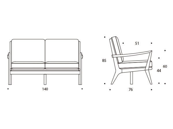 【インジェンフィニティ/Ingenfinity / GOODS】のMAGIN / マギン ソファ インテリア・キッズ・メンズ・レディースファッション・服の通販 founy(ファニー) ウッド Wooden Design フレーム Frame, Outline ホーム・キャンプ・アウトドア・お取り寄せ Home Living / Home & Lifestyle / Camping Gear / Outdoor Camping 家具・インテリア Home Furniture & Interior. Stylish & Functional Living Spaces その他 インテリア雑貨、家具 Home Decor & Furniture Extras 2シーター寸法図|ID: prp329100000009666 ipo3291000000036856536