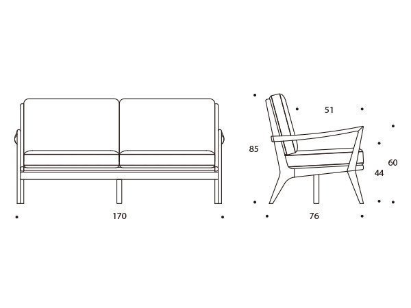 【インジェンフィニティ/Ingenfinity / GOODS】のMAGIN / マギン ソファ インテリア・キッズ・メンズ・レディースファッション・服の通販 founy(ファニー) ウッド Wooden Design フレーム Frame, Outline ホーム・キャンプ・アウトドア・お取り寄せ Home Living / Home & Lifestyle / Camping Gear / Outdoor Camping 家具・インテリア Home Furniture & Interior. Stylish & Functional Living Spaces その他 インテリア雑貨、家具 Home Decor & Furniture Extras 2.5シーター寸法図|ID: prp329100000009666 ipo3291000000036856537