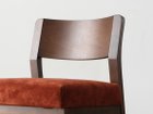 【ビス/BIS / GOODS】のSide Chair / サイドチェア 背板部分にはウォールナット突板材を使用。|ID:prp329100000009679