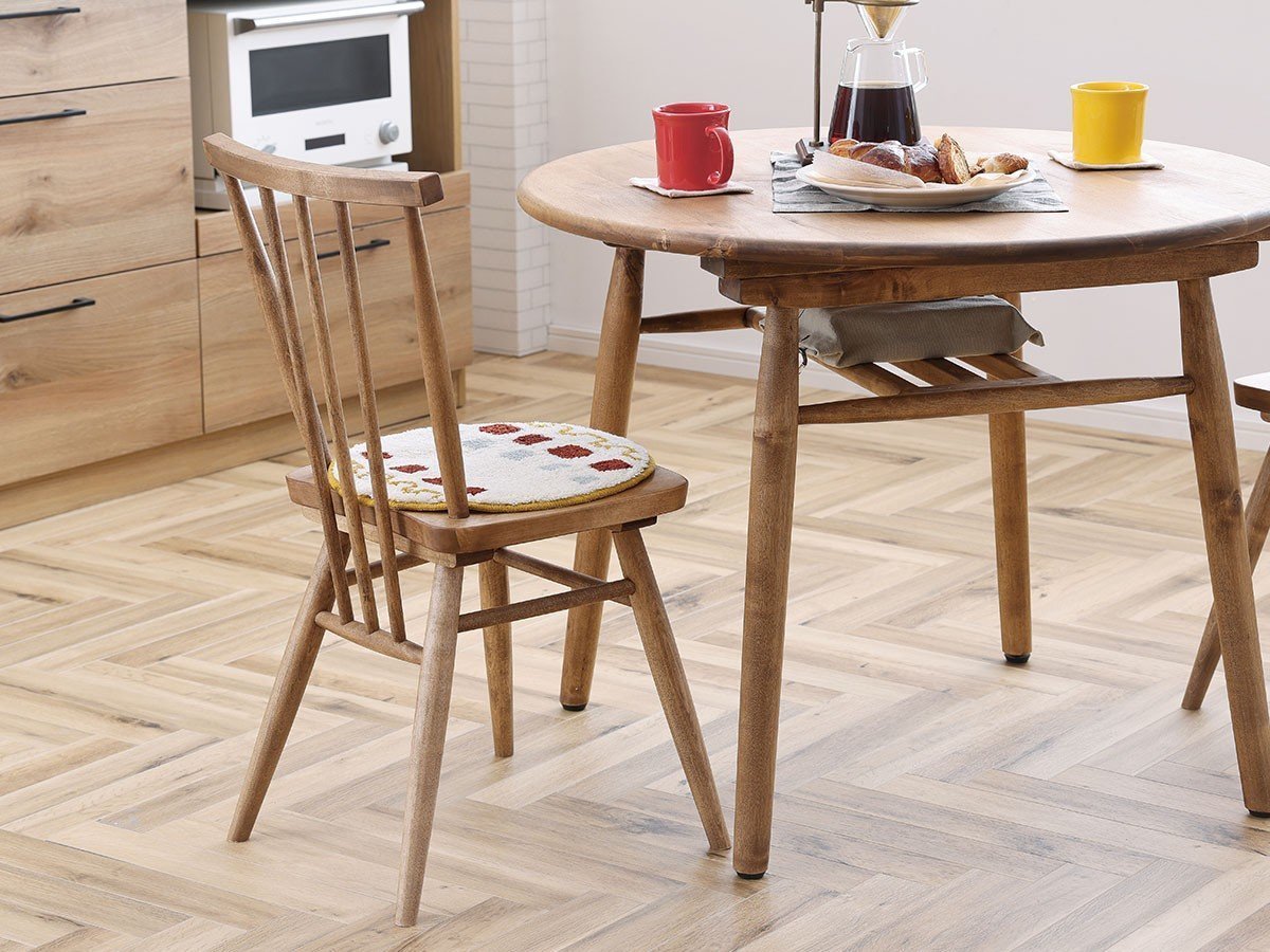 【ノラ/nora / GOODS】のANEMONE DINING CHAIR / アネモネ ダイニングチェア バーチ(ナチュラル) 人気、トレンドファッション・服の通販 founy(ファニー) 　送料無料　Free Shipping　シンプル　Simple　テーブル　Table　デスク　Desk　ホーム・キャンプ・アウトドア・お取り寄せ　Home,Garden,Outdoor,Camping Gear　家具・インテリア　Furniture　チェア・椅子　Chair　ダイニングチェア　Dining Chair　other-5|ID: prp329100000009742 ipo3291000000031550674