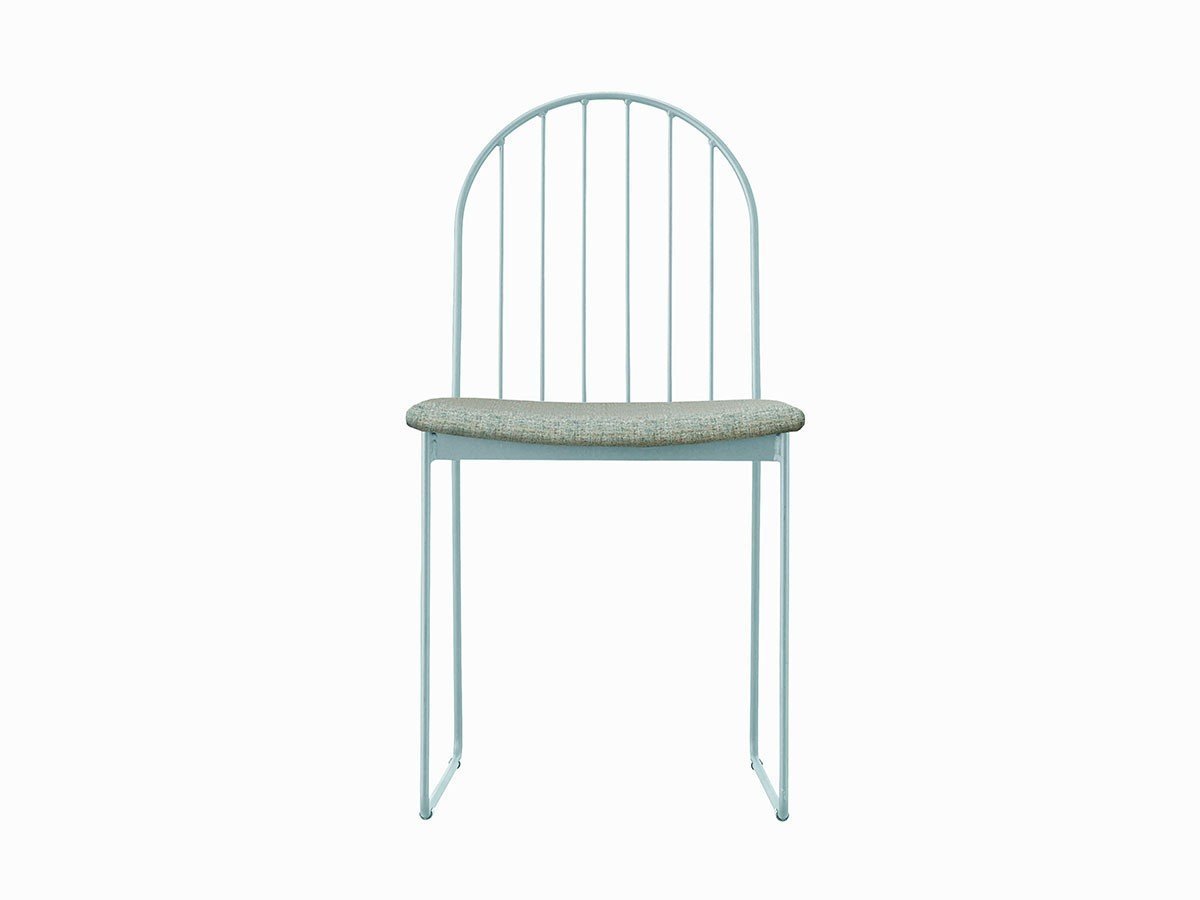 【杉山製作所/Sugiyama Seisakusho / GOODS】のfelice chair mio / フェリーチェ チェア ミオ インテリア・キッズ・メンズ・レディースファッション・服の通販 founy(ファニー) 　送料無料　Free Shipping　コンパクト　Compact, Small Size　シンプル　Simple, Minimal　フレーム　Frame, Outline　ホーム・キャンプ・アウトドア・お取り寄せ　Home Living / Home & Lifestyle / Camping Gear / Outdoor Camping　家具・インテリア　Home Furniture & Interior. Stylish & Functional Living Spaces　チェア・椅子　Seating & Chairs　ダイニングチェア・木製チェア　Dining Chairs　張地:ニトラAC UP5535(AAランク)、フレームサンドブルーグレー|ID: prp329100000009797 ipo3291000000035278121