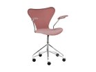 【フリッツ ハンセン/FRITZ HANSEN / GOODS】のSERIES 7 / セブンチェア フルパディング アームチェア キャスター付き回転ベース ベルベット 3217 張地:BELFAST ミスティローズ(カテゴリー1)|ID: prp329100000009800 ipo3291000000030228717
