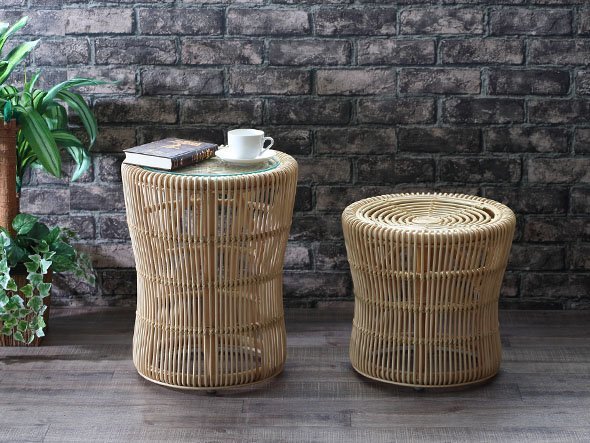 【フライミーヴィラ/FLYMEe Villa / GOODS】のRattan Stool / ラタン スツール e45015 人気、トレンドファッション・服の通販 founy(ファニー) 　送料無料　Free Shipping　ラタン　Rattan　軽量　Lightweight　ホーム・キャンプ・アウトドア・お取り寄せ　Home,Garden,Outdoor,Camping Gear　家具・インテリア　Home Furniture & Interior. Stylish & Functional Living Spaces　チェア・椅子　Chair　スツール　Stool　other-6|ID: prp329100000009823 ipo3291000000031499759