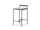 【杉山製作所/Sugiyama Seisakusho / GOODS】のKUROTETSU SHIN COUNTER CHAIR / クロテツ シン カウンターチェア 張地:MSGR シルバーグレー(Aランク)|ID:prp329100000009837