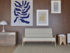 【アジム/AJIM / GOODS】のef sofa 2.5p / イフ ソファ 2.5人掛け 張地:MI 822(ランク 2)、フレーム:オーク|ID: prp329100000009862 ipo3291000000032696800