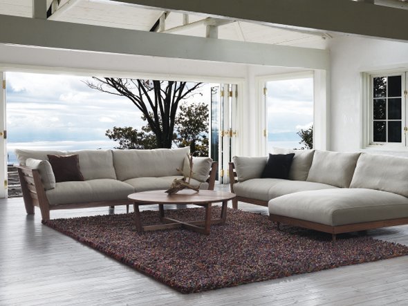 【マスターウォール/MASTERWAL / GOODS】のHEAVEN 950 SOFA / ヘヴン 950 ソファ ワンアーム 1シーター130 + ワンアーム 1シーター130 人気、トレンドファッション・服の通販 founy(ファニー) 　ウッド　Wood　クッション　Cushion　フェザー　Feather　フレーム　Flame　ホーム・キャンプ・アウトドア・お取り寄せ　Home,Garden,Outdoor,Camping Gear　家具・インテリア　Furniture　ソファー　Sofa　other-6|ID: prp329100000009868 ipo3291000000031465698