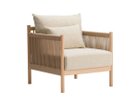 【アリアケ/ARIAKE / GOODS】のBraid Sofa / ブレイド(組紐)ソファ 1シート 大人の最旬トレンドファッション＆コーディネート founy(ファウニー) ペーパー Paper, Kraft Paper ホーム・キャンプ・アウトドア・お取り寄せ Home Living / Home & Lifestyle / Camping Gear / Outdoor Camping 家具・インテリア Home Furniture & Interior. Stylish & Functional Living Spaces ソファー Couches & Sofas thumbnail 張地:B-IV(ファブリック / モリデン)、フレーム:ホワイトオーク|ID: prp329100000009875 ipo3291000000037080372