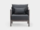 【アリアケ/ARIAKE / GOODS】のBraid Sofa / ブレイド(組紐)ソファ 1シート 大人の最旬トレンドファッション＆コーディネート founy(ファウニー) ペーパー Paper, Kraft Paper ホーム・キャンプ・アウトドア・お取り寄せ Home Living / Home & Lifestyle / Camping Gear / Outdoor Camping 家具・インテリア Home Furniture & Interior. Stylish & Functional Living Spaces ソファー Couches & Sofas thumbnail 張地:B-CGR(ファブリック / モリデン)、フレーム:スモークオーク|ID: prp329100000009875 ipo3291000000037080377