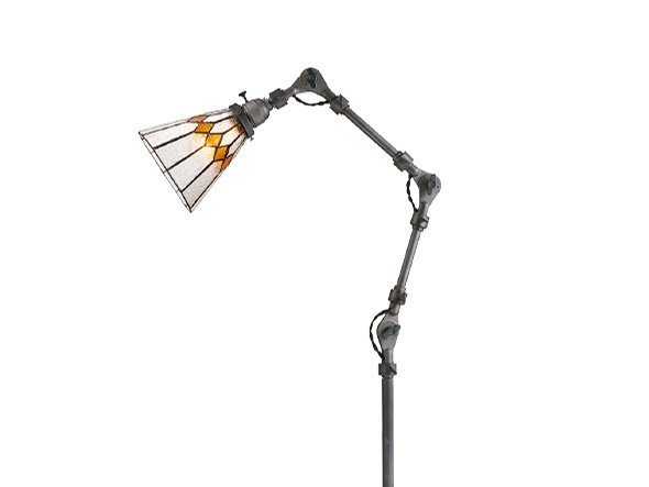 【フライミー ファクトリー/FLYMEe Factory / GOODS】のCUSTOM SERIES Engineer Side Floor Lamp × Stained Glass Break / カスタムシリーズ エンジニアサイドフロアランプ × ステンドグラス(ブレイク) 人気、トレンドファッション・服の通販 founy(ファニー) 　イエロー　Yellow　オレンジ　Orange　ハンド　Hand　送料無料　Free Shipping　ホーム・キャンプ・アウトドア・お取り寄せ　Home,Garden,Outdoor,Camping Gear　家具・インテリア　Furniture　ライト・照明　Lighting & Light Fixtures　フロアライト・スタンドライト　Floor Light/Stand Light　other-2|ID: prp329100000009989 ipo3291000000031460349