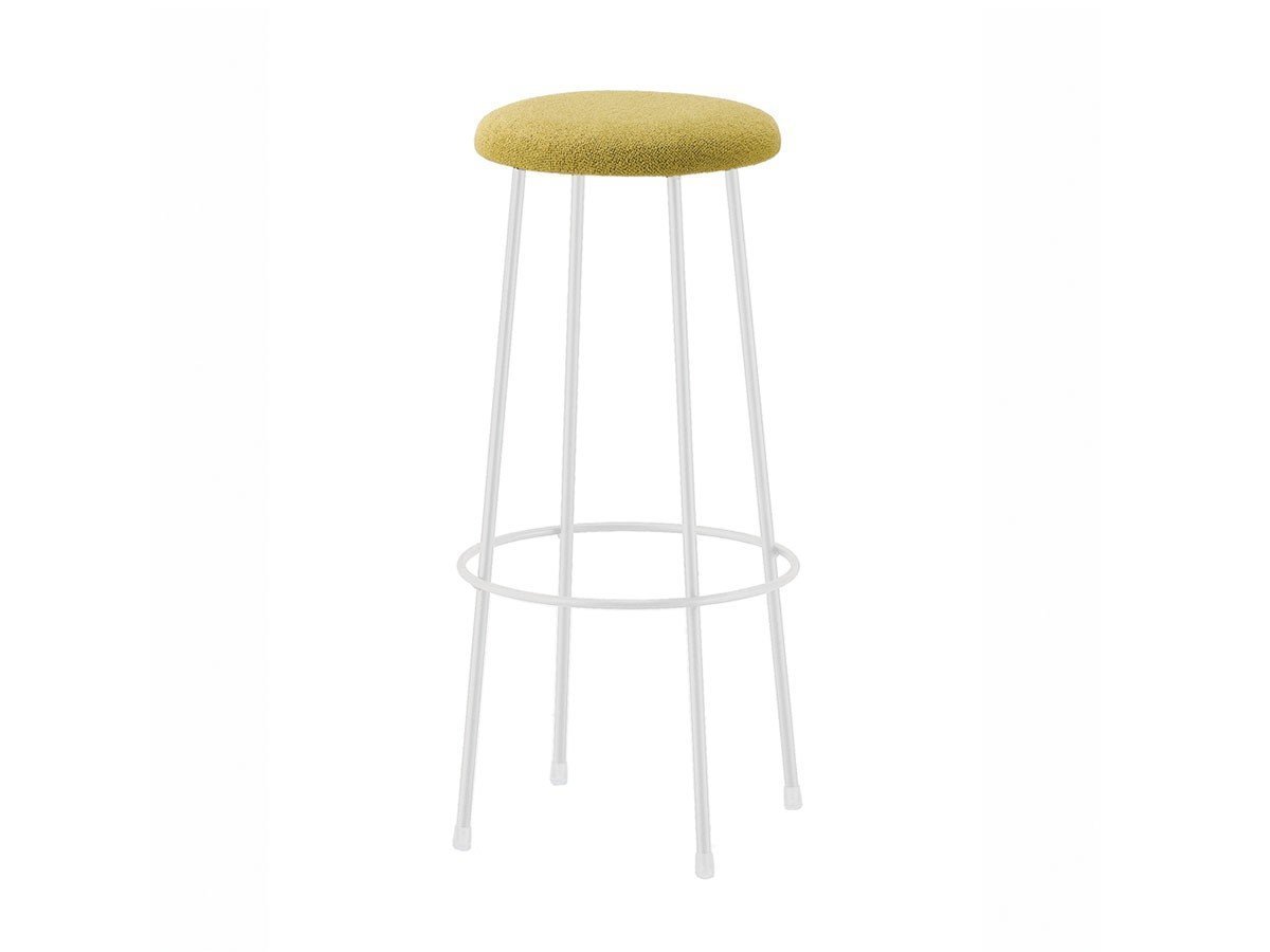 【杉山製作所/Sugiyama Seisakusho / GOODS】のN high stool / N ハイスツール インテリア・キッズ・メンズ・レディースファッション・服の通販 founy(ファニー) 　送料無料　Free Shipping　クッション　Cushion, Throw Pillow　コンパクト　Compact, Small Size　シンプル　Simple, Minimal　ホーム・キャンプ・アウトドア・お取り寄せ　Home Living / Home & Lifestyle / Camping Gear / Outdoor Camping　家具・インテリア　Home Furniture & Interior. Stylish & Functional Living Spaces　チェア・椅子　Seating & Chairs　スツール・バースツール　Stools & Bar Stools　ホーム・キャンプ・アウトドア・お取り寄せ　Home Living / Home & Lifestyle / Camping Gear / Outdoor Camping　家具・インテリア　Home Furniture & Interior. Stylish & Functional Living Spaces　チェア・椅子　Seating & Chairs　カウンターチェア・ハイチェア　Bar Stools / High Stools　張地:カノア KMS ミモザ(Aランク)、脚部サンドホワイト、サイズ:高さ72cm|ID: prp329100000010019 ipo3291000000033966252