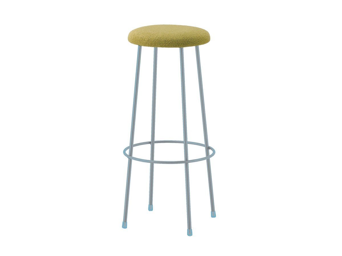 【杉山製作所/Sugiyama Seisakusho / GOODS】のN high stool / N ハイスツール インテリア・キッズ・メンズ・レディースファッション・服の通販 founy(ファニー) 　送料無料　Free Shipping　クッション　Cushion, Throw Pillow　コンパクト　Compact, Small Size　シンプル　Simple, Minimal　ホーム・キャンプ・アウトドア・お取り寄せ　Home Living / Home & Lifestyle / Camping Gear / Outdoor Camping　家具・インテリア　Home Furniture & Interior. Stylish & Functional Living Spaces　チェア・椅子　Seating & Chairs　スツール・バースツール　Stools & Bar Stools　ホーム・キャンプ・アウトドア・お取り寄せ　Home Living / Home & Lifestyle / Camping Gear / Outdoor Camping　家具・インテリア　Home Furniture & Interior. Stylish & Functional Living Spaces　チェア・椅子　Seating & Chairs　カウンターチェア・ハイチェア　Bar Stools / High Stools　張地:カノア KMS ミモザ(Aランク)、脚部サンドブルーグレー、サイズ:高さ72cm|ID: prp329100000010019 ipo3291000000033966255