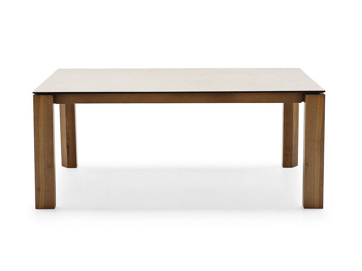 【カリガリス/Calligaris / GOODS】のOMNIA / オムニア セラミック天板 CS/4058-R 160 インテリア・キッズ・メンズ・レディースファッション・服の通販 founy(ファニー) 　シンプル　Simple, Minimal　スタイリッシュ　Stylish, Fashionable　テーブル　Table, Dining Table　フォルム　Silhouette, Form　フレーム　Frame, Outline　ホーム・キャンプ・アウトドア・お取り寄せ　Home Living / Home & Lifestyle / Camping Gear / Outdoor Camping　家具・インテリア　Home Furniture & Interior. Stylish & Functional Living Spaces　テーブル　Dining, Coffee & Side Tables　ダイニングテーブル・食卓テーブル　Dining Tables　天板P5C ソルトホワイト、脚部P1GW カナレットウォールナット|ID: prp329100000010047 ipo3291000000034960290