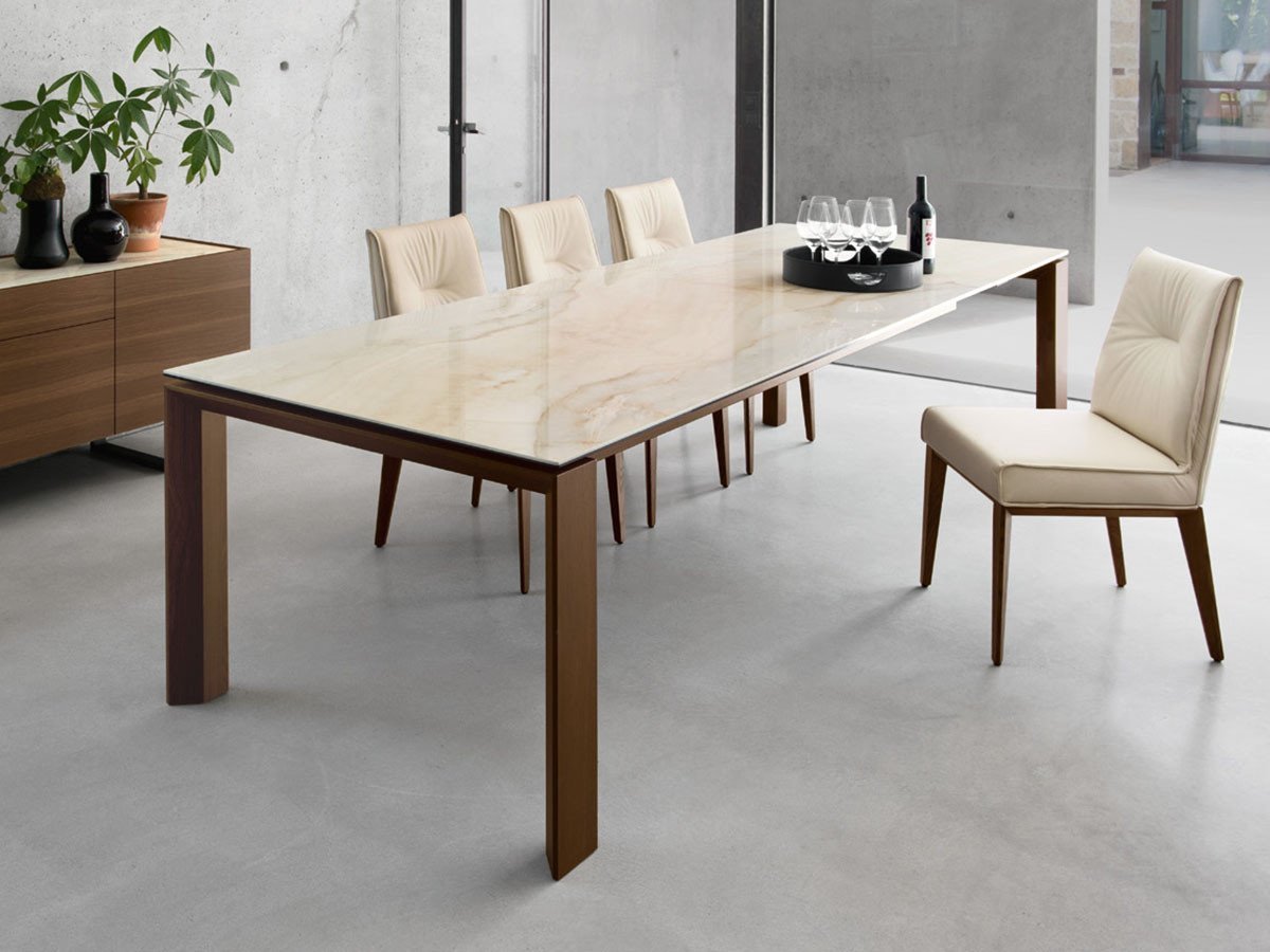 【カリガリス/Calligaris / GOODS】のOMNIA / オムニア セラミック天板 CS/4058-R 160 インテリア・キッズ・メンズ・レディースファッション・服の通販 founy(ファニー) シンプル Simple, Minimal スタイリッシュ Stylish, Fashionable テーブル Table, Dining Table フォルム Silhouette, Form フレーム Frame, Outline ホーム・キャンプ・アウトドア・お取り寄せ Home Living / Home & Lifestyle / Camping Gear / Outdoor Camping 家具・インテリア Home Furniture & Interior. Stylish & Functional Living Spaces テーブル Dining, Coffee & Side Tables ダイニングテーブル・食卓テーブル Dining Tables 天板P4C ゴールデンオニキスマーブル、脚部P12 スモーク|ID: prp329100000010047 ipo3291000000036644619