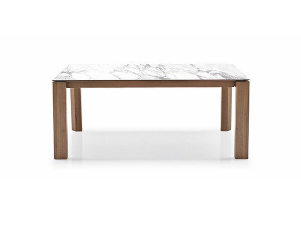 【カリガリス/Calligaris / GOODS】のOMNIA / オムニア セラミック天板 CS/4058-R 160 インテリア・キッズ・メンズ・レディースファッション・服の通販 founy(ファニー) シンプル Simple, Minimal スタイリッシュ Stylish, Fashionable テーブル Table, Dining Table フォルム Silhouette, Form フレーム Frame, Outline ホーム・キャンプ・アウトドア・お取り寄せ Home Living / Home & Lifestyle / Camping Gear / Outdoor Camping 家具・インテリア Home Furniture & Interior. Stylish & Functional Living Spaces テーブル Dining, Coffee & Side Tables ダイニングテーブル・食卓テーブル Dining Tables 天板:P2C ホワイトマーブル、脚部P201 ウォールナット|ID: prp329100000010047 ipo3291000000036644628