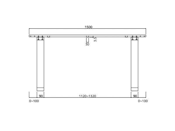 【フライミー ヴェール/FLYMEe vert / GOODS】のDining Table / ダイニングテーブル #103967 インテリア・キッズ・メンズ・レディースファッション・服の通販 founy(ファニー) テーブル Table, Dining Table ホーム・キャンプ・アウトドア・お取り寄せ Home Living / Home & Lifestyle / Camping Gear / Outdoor Camping 家具・インテリア Home Furniture & Interior. Stylish & Functional Living Spaces テーブル Dining, Coffee & Side Tables ダイニングテーブル・食卓テーブル Dining Tables 寸法図(幅150cm)|ID: prp329100000010048 ipo3291000000035005230