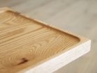 【ヒラシマ/HIRASHIMA / GOODS】のCARAMELLA Side Table 025 / カラメッラ サイドテーブル 025 天板の縁は削り出しているため、テーブルの上に置くものを優しく受け止め、落下防止としても機能します。|ID: prp329100000010060 ipo3291000000030217393