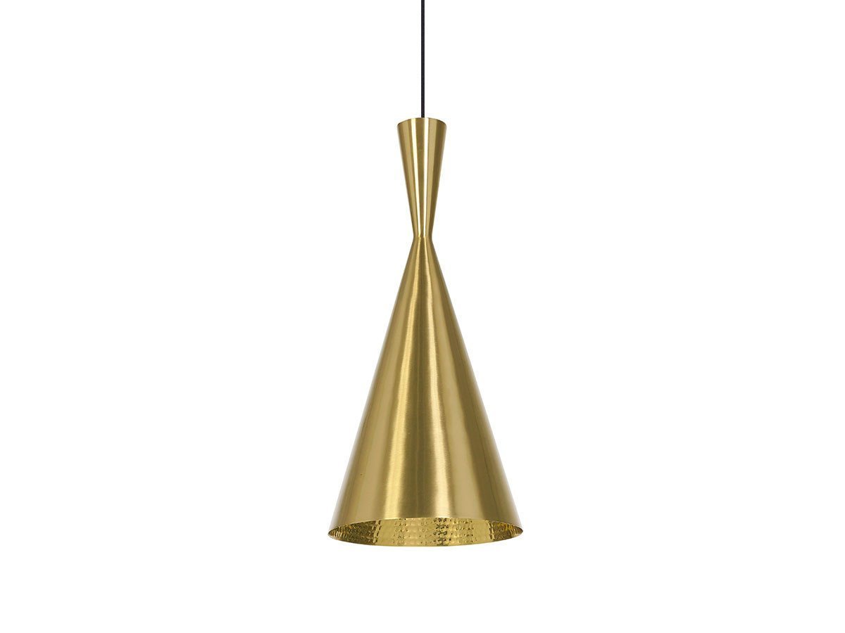 【トム ディクソン/Tom Dixon / GOODS】のBeat Tall Pendant / ビート トール ペンダントライト インテリア・キッズ・メンズ・レディースファッション・服の通販 founy(ファニー) 　送料無料　Free Shipping　インド　India　シンプル　Simple　フォルム　Form　ホーム・キャンプ・アウトドア・お取り寄せ　Home,Garden,Outdoor,Camping Gear　家具・インテリア　Furniture　ライト・照明　Lighting & Light Fixtures　ペンダントライト　Pendant Light　ブラス|ID: prp329100000010078 ipo3291000000030238284
