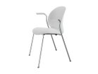 【フリッツ ハンセン/FRITZ HANSEN / GOODS】のN02 RECYCLE / N02 リサイクル アームチェア クロームベース N02-11 人気、トレンドファッション・服の通販 founy(ファニー) 送料無料 Free Shipping テーブル Table, Dining Table ワーク Workwear, Utility Style ホーム・キャンプ・アウトドア・お取り寄せ Home Living / Home & Lifestyle / Camping Gear / Outdoor Camping 家具・インテリア Home Furniture & Interior. Stylish & Functional Living Spaces チェア・椅子 Seating & Chairs ダイニングチェア・木製チェア Dining Chairs ホーム・キャンプ・アウトドア・お取り寄せ Home Living / Home & Lifestyle / Camping Gear / Outdoor Camping 家具・インテリア Home Furniture & Interior. Stylish & Functional Living Spaces チェア・椅子 Seating & Chairs アームチェア・アクセントチェア Armchairs & Accent Chairs thumbnail オフホワイト|ID: prp329100000010123 ipo3291000000033062964
