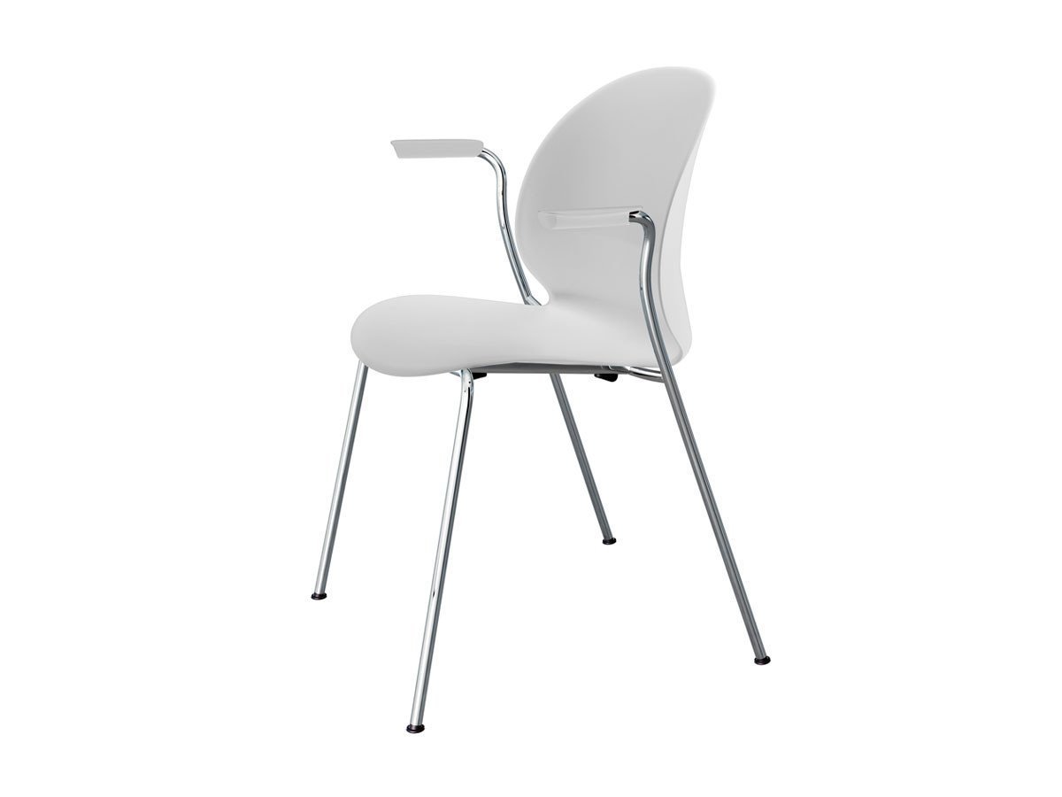 【フリッツ ハンセン/FRITZ HANSEN / GOODS】のN02 RECYCLE / N02 リサイクル アームチェア クロームベース N02-11 インテリア・キッズ・メンズ・レディースファッション・服の通販 founy(ファニー) 　送料無料　Free Shipping　テーブル　Table, Dining Table　ワーク　Workwear, Utility Style　ホーム・キャンプ・アウトドア・お取り寄せ　Home Living / Home & Lifestyle / Camping Gear / Outdoor Camping　家具・インテリア　Home Furniture & Interior. Stylish & Functional Living Spaces　チェア・椅子　Seating & Chairs　ダイニングチェア・木製チェア　Dining Chairs　ホーム・キャンプ・アウトドア・お取り寄せ　Home Living / Home & Lifestyle / Camping Gear / Outdoor Camping　家具・インテリア　Home Furniture & Interior. Stylish & Functional Living Spaces　チェア・椅子　Seating & Chairs　アームチェア・アクセントチェア　Armchairs & Accent Chairs　オフホワイト|ID: prp329100000010123 ipo3291000000033062964