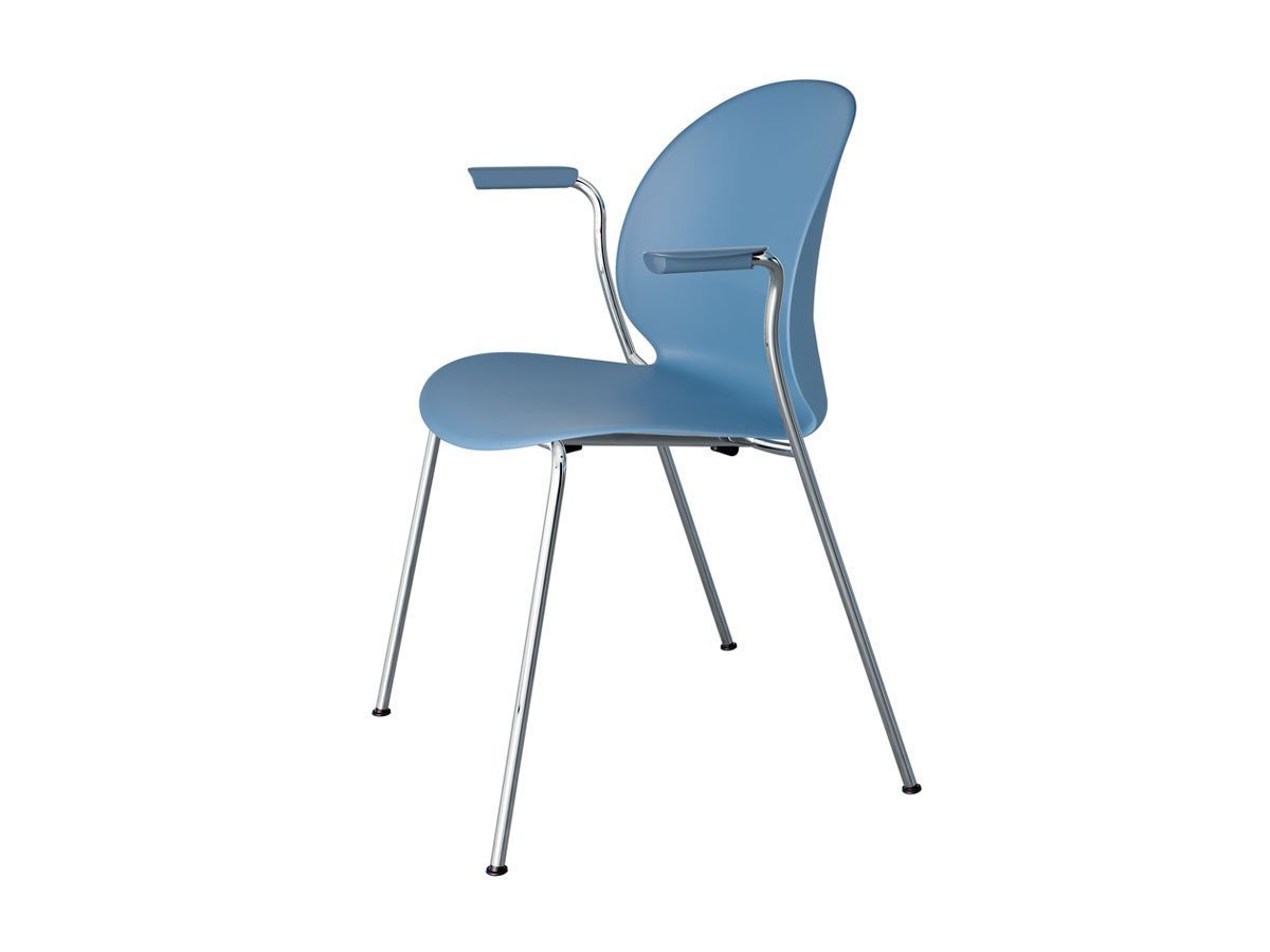 【フリッツ ハンセン/FRITZ HANSEN / GOODS】のN02 RECYCLE / N02 リサイクル アームチェア クロームベース N02-11 インテリア・キッズ・メンズ・レディースファッション・服の通販 founy(ファニー) 　送料無料　Free Shipping　テーブル　Table, Dining Table　ワーク　Workwear, Utility Style　ホーム・キャンプ・アウトドア・お取り寄せ　Home Living / Home & Lifestyle / Camping Gear / Outdoor Camping　家具・インテリア　Home Furniture & Interior. Stylish & Functional Living Spaces　チェア・椅子　Seating & Chairs　ダイニングチェア・木製チェア　Dining Chairs　ホーム・キャンプ・アウトドア・お取り寄せ　Home Living / Home & Lifestyle / Camping Gear / Outdoor Camping　家具・インテリア　Home Furniture & Interior. Stylish & Functional Living Spaces　チェア・椅子　Seating & Chairs　アームチェア・アクセントチェア　Armchairs & Accent Chairs　ライトブルー|ID: prp329100000010123 ipo3291000000033062970