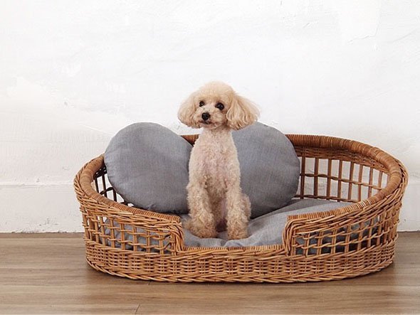 【フライミーヴィラ/FLYMEe Villa / GOODS】のRattan Pet Bed / ラタン ペットベッド e45039 人気、トレンドファッション・服の通販 founy(ファニー) 　送料無料　Free Shipping　ラタン　Rattan　軽量　Lightweight　ホーム・キャンプ・アウトドア・お取り寄せ　Home,Garden,Outdoor,Camping Gear　家具・インテリア　Home Furniture & Interior. Stylish & Functional Living Spaces　その他 インテリア雑貨、家具　Furniture, Interior, Others　other-2|ID: prp329100000010165 ipo3291000000031544580