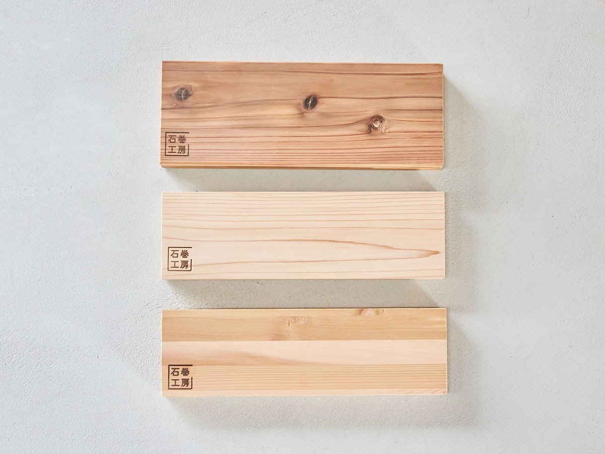 【石巻工房/Ishinomaki Laboratory / GOODS】のKOBO ST-DESK / 工房 ST-デスク インテリア・キッズ・メンズ・レディースファッション・服の通販 founy(ファニー) 　コルク　Cork　コンパクト　Compact　シンプル　Simple　テーブル　Table　デスク　Desk　ワーク　Work　抗菌　Antibacterial　ホーム・キャンプ・アウトドア・お取り寄せ　Home,Garden,Outdoor,Camping Gear　家具・インテリア　Furniture　テーブル　Table　ダイニングテーブル　Dining Table　木材参考イメージ:(上から)屋久島地杉、栗駒杉、レッドシダー集成材|ID: prp329100000010170 ipo3291000000030243521