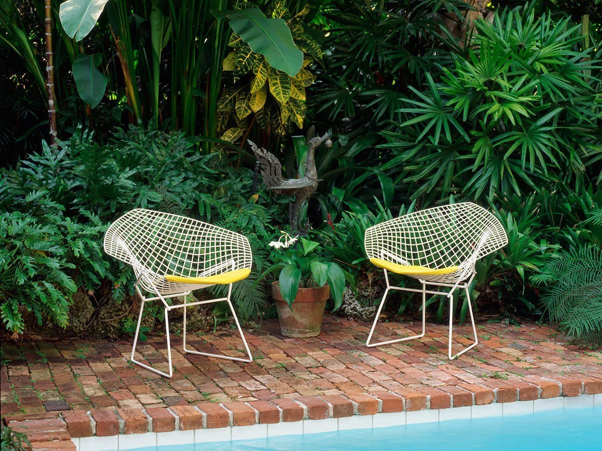 【ノル/Knoll / GOODS】のBertoia Collection Diamond Chair / ベルトイア コレクション ダイヤモンド チェア(シードパッド付) 人気、トレンドファッション・服の通販 founy(ファニー) 　コレクション　Collection　スタイリッシュ　Stylish　ダイヤモンド　Diamond　フレーム　Flame　モダン　Modern　ホーム・キャンプ・アウトドア・お取り寄せ　Home,Garden,Outdoor,Camping Gear　家具・インテリア　Furniture　チェア・椅子　Chair　ラウンジチェア　Lounge Chair　other-6|ID: prp329100000010264 ipo3291000000031547262