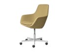 【フリッツ ハンセン/FRITZ HANSEN / GOODS】のLITTLE GIRAFFE / リトルジラフ チェア キャスター付5スターベース 3211 / 3211R 人気、トレンドファッション・服の通販 founy(ファニー) サテン Satin, Glossy Fabric テーブル Table, Dining Table ファブリック Fabric, Textile フレーム Frame, Outline 送料無料 Free Shipping ホーム・キャンプ・アウトドア・お取り寄せ Home Living / Home & Lifestyle / Camping Gear / Outdoor Camping 家具・インテリア Home Furniture & Interior. Stylish & Functional Living Spaces チェア・椅子 Seating & Chairs オフィスチェア・在宅ワーク用チェア Office & Desk Chairs thumbnail 張地:1110 イエロー(クリスチャンハウン)、脚部:アルミニウム / サテン仕上|ID: prp329100000010265 ipo3291000000030228351