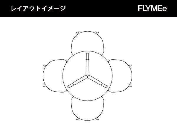 【ヘイ/HAY / GOODS】のCPH 20 ROUND / CPH 20 ラウンド 直径90cm インテリア・キッズ・メンズ・レディースファッション・服の通販 founy(ファニー) 　コレクション　Collection, Seasonal Line　シンプル　Simple, Minimal　テーブル　Table, Dining Table　ラウンド　Round, Round Neck　ホーム・キャンプ・アウトドア・お取り寄せ　Home Living / Home & Lifestyle / Camping Gear / Outdoor Camping　家具・インテリア　Home Furniture & Interior. Stylish & Functional Living Spaces　テーブル　Dining, Coffee & Side Tables　ダイニングテーブル・食卓テーブル　Dining Tables　ホーム・キャンプ・アウトドア・お取り寄せ　Home Living / Home & Lifestyle / Camping Gear / Outdoor Camping　家具・インテリア　Home Furniture & Interior. Stylish & Functional Living Spaces　テーブル　Dining, Coffee & Side Tables　カフェテーブル・丸型テーブル　Cafe & Bistro Tables　アームチェア(幅59cm)をレイアウトしたイメージ|ID: prp329100000010280 ipo3291000000036859944
