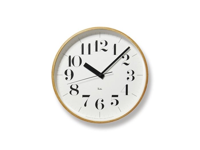 【レムノス/Lemnos / GOODS】のRIKI CLOCK RC / リキ クロック RC 電波時計 WR08-27 インテリア・キッズ・メンズ・レディースファッション・服の通販 founy(ファニー) https://founy.com/ 送料無料 Free Shipping シンプル Simple, Minimal 時計 Watch, Wristwatch ホーム・キャンプ・アウトドア・お取り寄せ Home Living / Home & Lifestyle / Camping Gear / Outdoor Camping 家具・インテリア Home Furniture & Interior. Stylish & Functional Living Spaces その他 インテリア雑貨、家具 Home Decor & Furniture Extras |ID: prp329100000010314 ipo3291000000030228914
