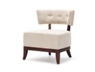 【フライミー ブラン/FLYMEe Blanc / GOODS】のLOUNGE CHAIR / ラウンジチェア m042109 フレームダークブラウン、張地:|ID: prp329100000010349 ipo3291000000033182744