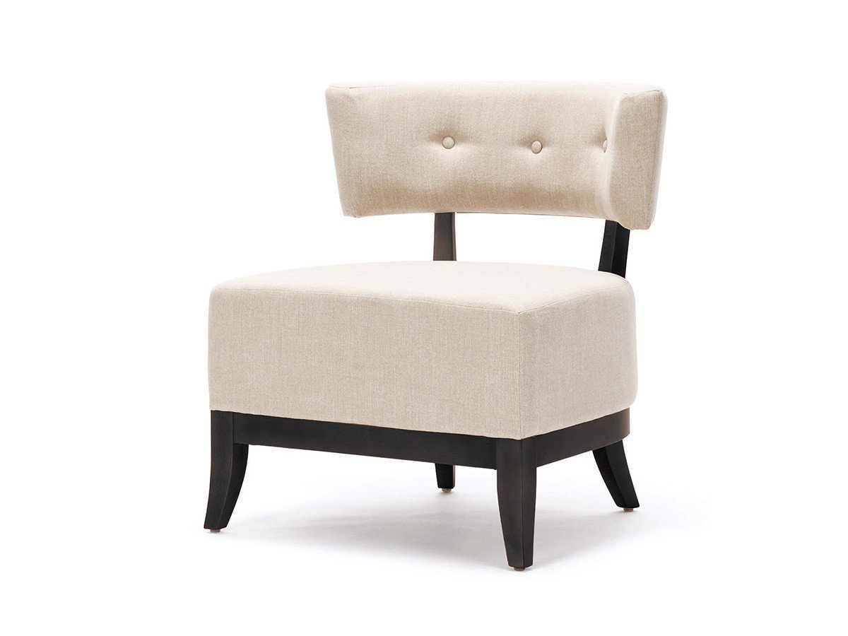 【フライミー ブラン/FLYMEe Blanc / GOODS】のLOUNGE CHAIR / ラウンジチェア m042109 インテリア・キッズ・メンズ・レディースファッション・服の通販 founy(ファニー) 　送料無料　Free Shipping　クラシカル　Classical, Vintage-Inspired　モダン　Modern, Contemporary　ホーム・キャンプ・アウトドア・お取り寄せ　Home Living / Home & Lifestyle / Camping Gear / Outdoor Camping　家具・インテリア　Home Furniture & Interior. Stylish & Functional Living Spaces　チェア・椅子　Seating & Chairs　ラウンジチェア・リクライナー　Lounge Chairs / Recliners　フレームブラック、張地:|ID: prp329100000010349 ipo3291000000035341218