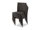 【フライミーヴィラ/FLYMEe Villa / GOODS】のGarden Chair / ガーデン チェア f70137 スタッキング可能ですのでコンパクトに収納して頂けます。|ID:prp329100000010366
