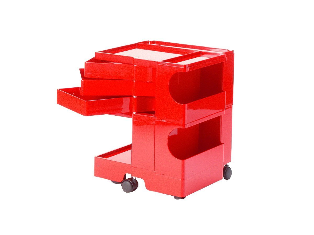 【ビーライン/B LINE / GOODS】のBoby Wagon / ボビーワゴン 2段3トレイ インテリア・キッズ・メンズ・レディースファッション・服の通販 founy(ファニー) 　イタリア　Italy　コレクション　Collection, Seasonal Line　デスク　Desk, Work Desk　ニューヨーク　New York, NYC Style　ポケット　Pocket, Pocket Detail　送料無料　Free Shipping　おすすめ　Recommended / Our Picks　ホーム・キャンプ・アウトドア・お取り寄せ　Home Living / Home & Lifestyle / Camping Gear / Outdoor Camping　家具・インテリア　Home Furniture & Interior. Stylish & Functional Living Spaces　デスク・机　Study & Work Desks　デスクワゴン・サイドワゴン　Mobile Pedestal /Office Cart　ホーム・キャンプ・アウトドア・お取り寄せ　Home Living / Home & Lifestyle / Camping Gear / Outdoor Camping　家具・インテリア　Home Furniture & Interior. Stylish & Functional Living Spaces　収納家具・キャビネット　Storage Furniture　チェストワゴン・移動式収納　Mobile Wagon　レッド|ID: prp329100000010394 ipo3291000000036869592