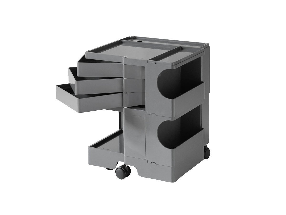 【ビーライン/B LINE / GOODS】のBoby Wagon / ボビーワゴン 2段3トレイ インテリア・キッズ・メンズ・レディースファッション・服の通販 founy(ファニー) 　イタリア　Italy　コレクション　Collection, Seasonal Line　デスク　Desk, Work Desk　ニューヨーク　New York, NYC Style　ポケット　Pocket, Pocket Detail　送料無料　Free Shipping　おすすめ　Recommended / Our Picks　ホーム・キャンプ・アウトドア・お取り寄せ　Home Living / Home & Lifestyle / Camping Gear / Outdoor Camping　家具・インテリア　Home Furniture & Interior. Stylish & Functional Living Spaces　デスク・机　Study & Work Desks　デスクワゴン・サイドワゴン　Mobile Pedestal /Office Cart　ホーム・キャンプ・アウトドア・お取り寄せ　Home Living / Home & Lifestyle / Camping Gear / Outdoor Camping　家具・インテリア　Home Furniture & Interior. Stylish & Functional Living Spaces　収納家具・キャビネット　Storage Furniture　チェストワゴン・移動式収納　Mobile Wagon　トルネードグレー|ID: prp329100000010394 ipo3291000000036869594