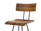 【ラフアンドタフ/ROUGH & TOUGH / GOODS】のGENE Bar Chair 02 / ジーン バーチェア 02 体に沿うよう立体的に形成された背座面のフォルムが特徴的です。|ID:prp329100000010429