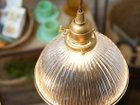 【フライミー ファクトリー/FLYMEe Factory / GOODS】のCUSTOM SERIES Brass Pendant Light × Stained Glass Checker / カスタムシリーズ 真鍮ペンダントライト(口金E26) × ステンドグラス(チェッカー) 本体上部に設けられたスリットからほのかに光が漏れます。|ID: prp329100000010441 ipo3291000000034230754