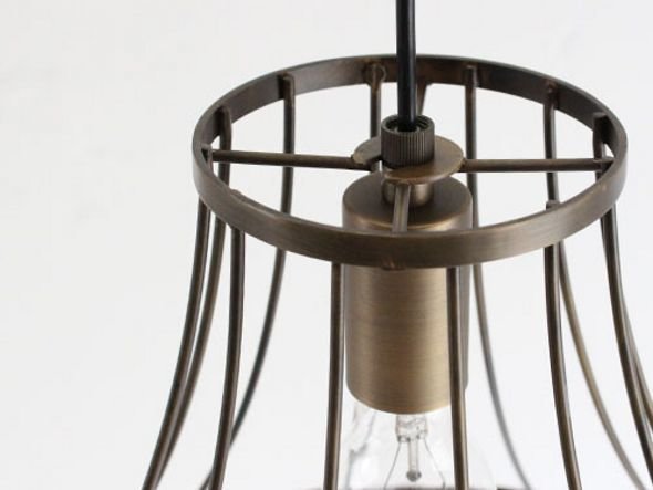 【フライミー ブラン/FLYMEe Blanc / GOODS】のPendant Lamp / ペンダントランプ #12691 インテリア・キッズ・メンズ・レディースファッション・服の通販 founy(ファニー) 　送料無料　Free Shipping　おすすめ　Recommended / Our Picks　シンプル　Simple, Minimal　フォルム　Silhouette, Form　フレーム　Frame, Outline　ホーム・キャンプ・アウトドア・お取り寄せ　Home Living / Home & Lifestyle / Camping Gear / Outdoor Camping　家具・インテリア　Home Furniture & Interior. Stylish & Functional Living Spaces　ライト・照明　Lamps & Lighting Fixtures　ペンダントライト・吊り下げ照明　Pendant Light / Hanging Light Fixture　アンティークブラウン|ID: prp329100000010457 ipo3291000000033928662