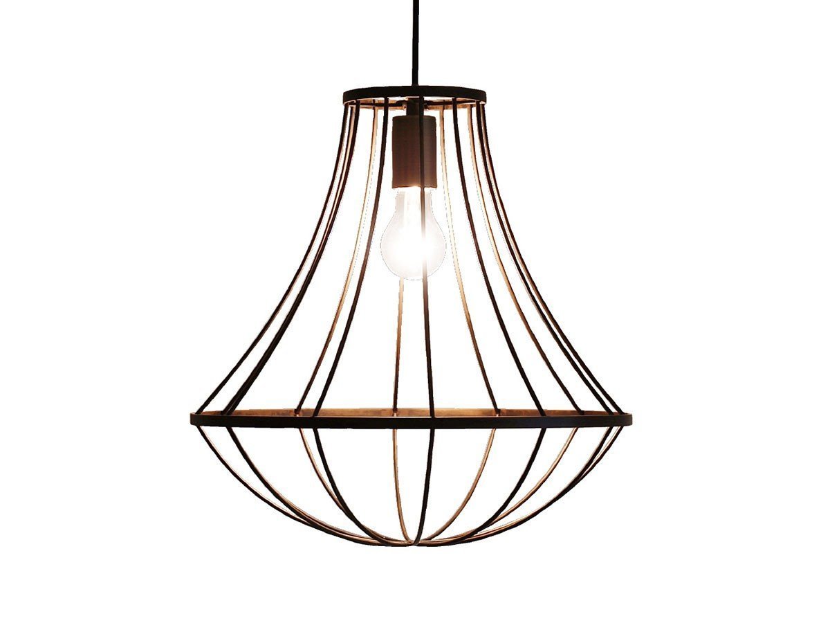 【フライミー ブラン/FLYMEe Blanc / GOODS】のPendant Lamp / ペンダントランプ #12691 インテリア・キッズ・メンズ・レディースファッション・服の通販 founy(ファニー) 　送料無料　Free Shipping　おすすめ　Recommended / Our Picks　シンプル　Simple, Minimal　フォルム　Silhouette, Form　フレーム　Frame, Outline　ホーム・キャンプ・アウトドア・お取り寄せ　Home Living / Home & Lifestyle / Camping Gear / Outdoor Camping　家具・インテリア　Home Furniture & Interior. Stylish & Functional Living Spaces　ライト・照明　Lamps & Lighting Fixtures　ペンダントライト・吊り下げ照明　Pendant Light / Hanging Light Fixture　アンティークブラウン、付属電球:白熱電球|ID: prp329100000010457 ipo3291000000036536054