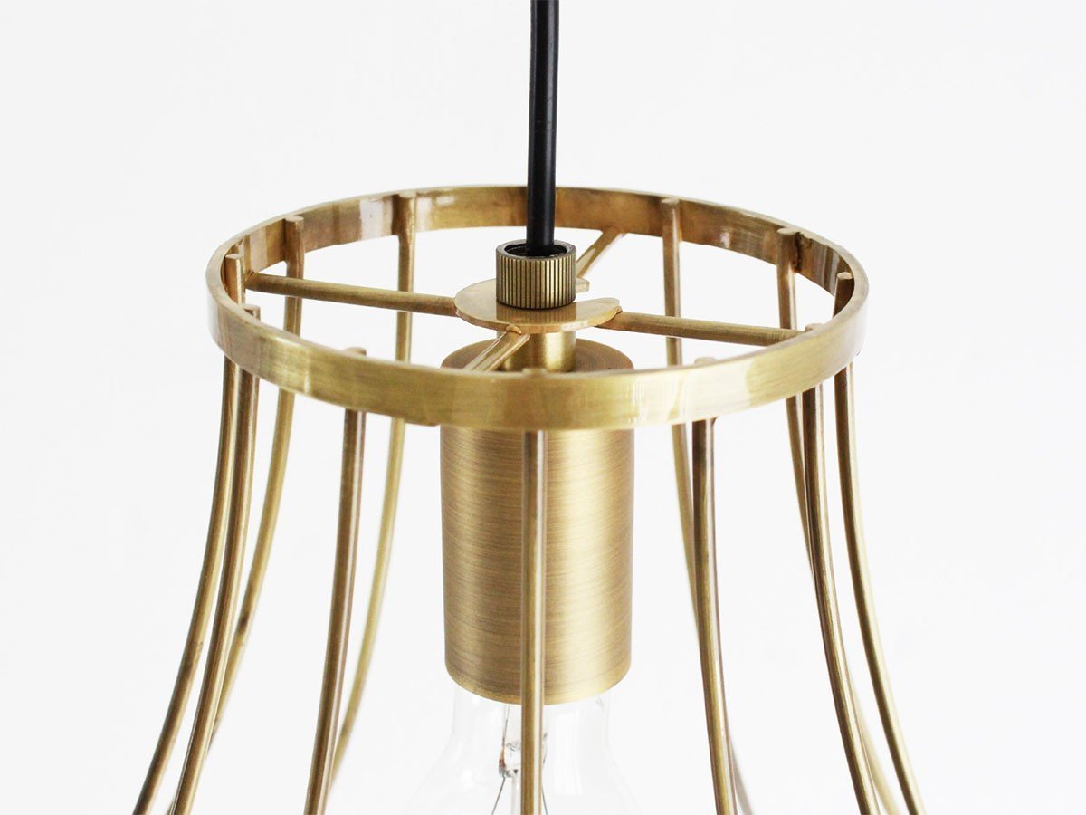 【フライミー ブラン/FLYMEe Blanc / GOODS】のPendant Lamp / ペンダントランプ #12691 インテリア・キッズ・メンズ・レディースファッション・服の通販 founy(ファウニー) 　送料無料　Free Shipping　おすすめ　Recommended / Our Picks　シンプル　Simple, Minimal　フォルム　Silhouette, Form　フレーム　Frame, Outline　ホーム・キャンプ・アウトドア・お取り寄せ　Home Living / Home & Lifestyle / Camping Gear / Outdoor Camping　家具・インテリア　Home Furniture & Interior. Stylish & Functional Living Spaces　ライト・照明　Lamps & Lighting Fixtures　ペンダントライト・吊り下げ照明　Pendant Light / Hanging Light Fixture　アンティークゴールド|ID: prp329100000010457 ipo3291000000037076179