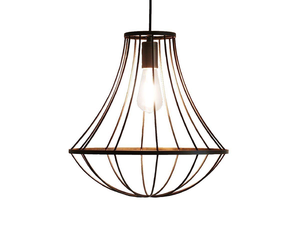 【フライミー ブラン/FLYMEe Blanc / GOODS】のPendant Lamp / ペンダントランプ #12691 インテリア・キッズ・メンズ・レディースファッション・服の通販 founy(ファウニー) 　送料無料　Free Shipping　おすすめ　Recommended / Our Picks　シンプル　Simple, Minimal　フォルム　Silhouette, Form　フレーム　Frame, Outline　ホーム・キャンプ・アウトドア・お取り寄せ　Home Living / Home & Lifestyle / Camping Gear / Outdoor Camping　家具・インテリア　Home Furniture & Interior. Stylish & Functional Living Spaces　ライト・照明　Lamps & Lighting Fixtures　ペンダントライト・吊り下げ照明　Pendant Light / Hanging Light Fixture　アンティークブラウン、付属電球:LED電球|ID: prp329100000010457 ipo3291000000037076186